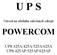 U P S POWERCOM UPS 325A/425A/525A/625A UPS 425AP/525AP/625AP. Návod na obsluhu záložních zdrojů