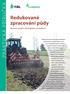 PRAKTICKÁ PŘÍRUČKA. Redukované zpracování půdy. Možnost využití v ekologickém zemědělství