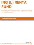 ING (L) RENTA FUND. Société d'investissement à Capital Variable. Auditovaná výroční zpráva. R.C.S. Luxembourg N B 29 732