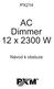 AC Dimmer 12 x 2300 W