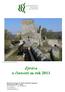 zřícenina hradu Cornštejn Zpráva o činnosti za rok 2011