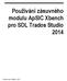 Používání zásuvného modulu ApSIC Xbench pro SDL Trados Studio 2014