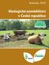 Ročenka. Ekologické zemědělství v České republice