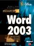 Součást knihy Mistrovství v Microsoft Office System 2003. Michael J. Young Michael Halvorson