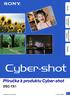 Příručka k produktu Cyber-shot