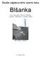 Studie záplavového území toku. Blšanka. Kryry, Mukoděly, Přibenice, Řepany, Lubenec, Nahořečice, Kostrčany, Bělá. km 28.280 46.600