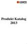 Produkt Katalog 2013