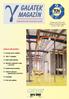 OBSAH MAGAZÍNU: Vydáno jako čtvrté číslo časopisu Galatek Magazín pro jaro a léto 2002. Úvodní slovo ředitele. NEJ Galateku. Naše další aktivity