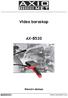 Video boroskop AX-B520. Návod k obsluze