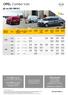 OPEL Combo Van. již za 262 900 Kč. Fair servis Speciální nabídka servisních prohlídek za předem stanovených zvýhodněných cen a podmínek.
