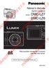 DMC-LZ6. Návod k obsluze Digitální fotoaparát. Před použitím fotoaparátu si prosím přečtěte celý návod. VQT1C52. Model č. DMC-LZ7
