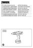 DHP343 DHP453. GB Cordless Hammer Driver Drill INSTRUCTION MANUAL. PL Akumulatorowa wiertarko-wkr tarka udarowa INSTRUKCJA OBS UGI