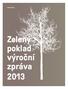 nadační fond Zelený poklad výroční zpráva 2013