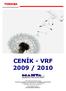CENÍK - VRF 2009 / 2010