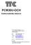 PCM30U-OCH. Kanálové jednotky výkonové. TTC Telekomunikace, s.r.o. Třebohostická 5, 100 00, Praha 10 Česká republika