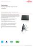 Datasheet Fujitsu Monitor E22 Touch Monitor