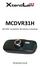 MCDVR31H. Mini DVR s vestavěnou HD kamerou a displejem. Uživatelský manuál