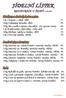 JÍDELNÍ LÍSTEK. RESTAURACE U ŠKOPŮ 1.10.2014 Předkrmy a chuťovky k vínu a pivu. Smažené sýry a žampiony. Ryby