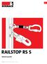 www.bornack.de RAILSTOP RS S Návod k použití 0158 EN 353-2:2002 CNB/ P / 11.073