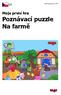 Poznávací puzzle Na farmě