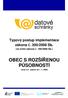 Typový postup implementace zákona č. 300/2008 Sb. (ve znění zákona č. 190/2009 Sb.) OBEC S ROZŠÍŘENOU PŮSOBNOSTÍ