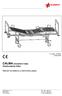 CALMA (modulární řada) Polohovatelné lůžko. Návod na obsluhu a technický popis. 3. vydání, 10/2002 9200-0040