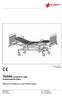 TERRA (modulární řada) Polohovatelné lůžko. Návod na obsluhu a technický popis. 3. vydání, 10/2002 9200-0043