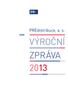 PREdistribuce, a. s. VÝROČNÍ ZPRÁVA 2013