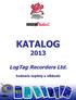 KATALOG produktů firmy LogTag Recorders Ltd. Snímače teploty a vlhkosti