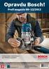 Opravdu Bosch! Profi magazín 09 12/2012. Profesionální nářadí Bosch: pro řemeslo a průmysl.