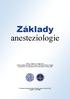 Základy anesteziologie