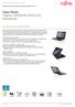 Data Sheet Fujitsu LIFEBOOK AH552/SL Notebook