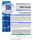 4800 Series. Data Sheet. Průtokoměry a regulátory průtoku s extrémně rychlou odezvou. Úvod. Popis přístroje. Tepelný hmotnostní průtok