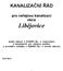 KANALIZAČNÍ ŘÁD pro veřejnou kanalizaci obce Libějovice