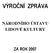 VÝROČNÍ ZPRÁVA NÁRODNÍHO ÚSTAVU LIDOVÉ KULTURY