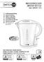 WASSERKOCHER WATER KETTLE max. 2200 W 1,7 L