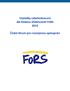 Výsledky sebehodnocení dle Kodexu efektivnosti FoRS 2015. České fórum pro rozvojovou spolupráci