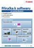 Příručka k softwaru pro systémy Macintosh ImageBrowser CameraWindow PhotoStitch