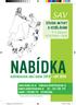 NABÍDKA. vzdělávacích akcí leden 2016 září 2016 STUDIO AKTIVIT A VZDĚLÁVÁNÍ. Tř. 5. května 52, 140 00 Praha 4 Nusle