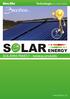 SOLAR ENERGY. SOLÁRNÍ PANELY - katalog produktů. www.becc.cz