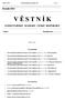 Částka 1/2013 Věstník Exekutorské komory ČR Strana 1 Částka 1/2011 Věstník Exekutorské komory ČR Strana V Ě S T N Í K