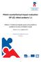 Pilotní counterfactual impact evaluation OP LZZ, oblast podpory 1.1