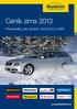 Ceník zima 2013. Pneumatiky pro osobní, 4 x 4 / SUV a VAN. www.bestdrive.cz