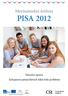 Mezinárodní šetření PISA 2012