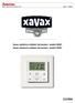 MAX! nástěnný termostat+ MAX! obj. č. 111934. Xavax nástěnný ovládací termostat+, systém MAX! Xavax nástenný ovládací termostat+, systém MAX!