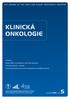 klinická onkologie ročník 25 2012 číslo 5