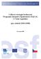 Celková strategie hodnocení Programu Iniciativy Společenství EQUAL v České republice. (pro období 2004-2008)