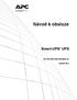 Návod k obsluze. Smart-UPS UPS. Věž 750/1000/1500/2200/3000 VA 120/230 VAC
