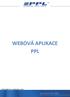 WEBOVÁ APLIKACE PPL Webová aplikace PPL _ aktualizováno 1.1.2016