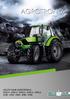 AGROTRON 6 DEUTZ-FAHR AGROTRON 6 6120.4-6130.4-6140.4-6150.4-6160.4 6140-6150 - 6160-6180 - 6190